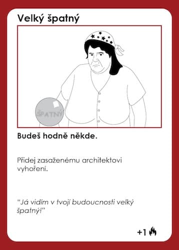 Velký špatný / Investor si navrhuje / Uvědomění